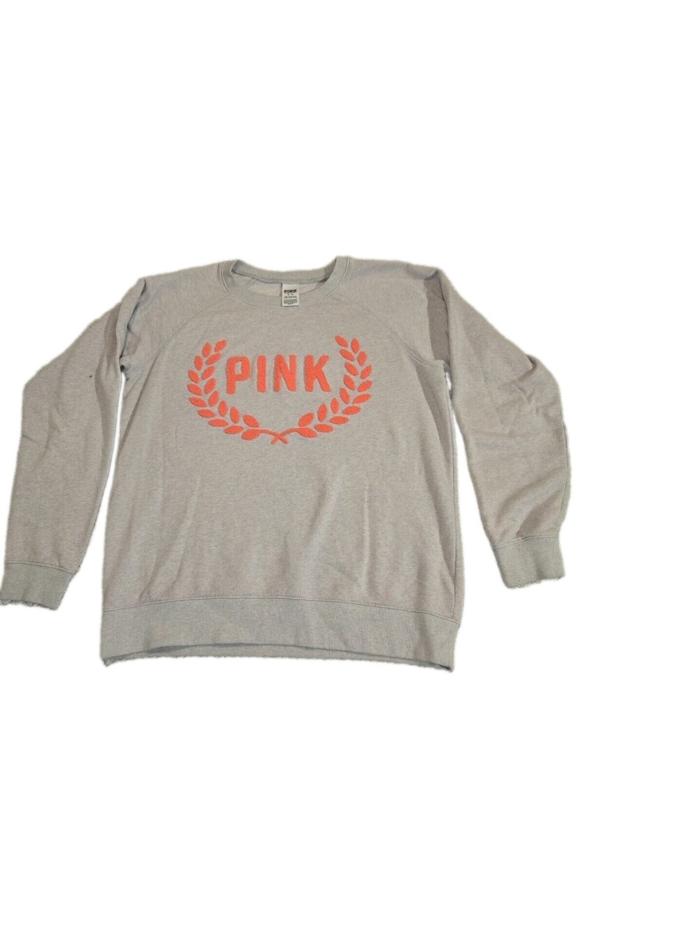 Victoria's Secret VS LOVE PINK Texture Crest Confetti Sweatshirt Women's M